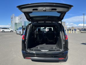 Image of the cargo space in the 2026 Chrysler Pacifica