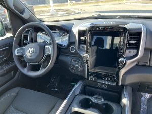Interior image of the infotainment center on the 2026 Ram 1500