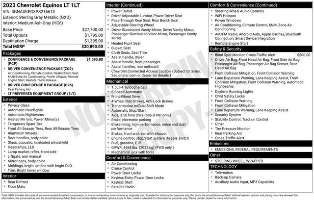 2023 Chevrolet Equinox LT
