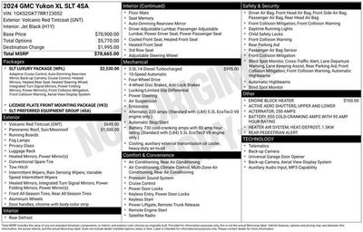 2024 GMC Yukon XL SLT