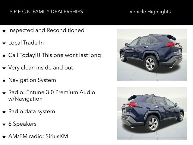 2019 Toyota RAV4 Hybrid Limited