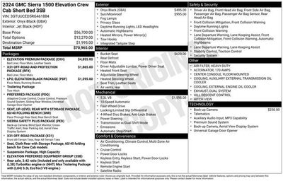 2024 GMC Sierra 1500 Elevation