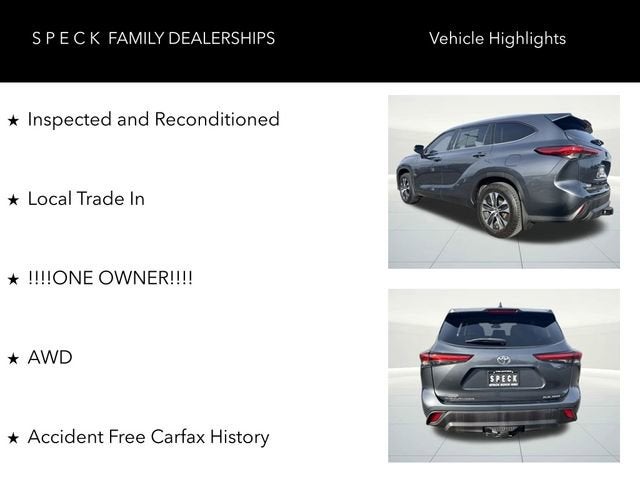 2020 Toyota Highlander XLE