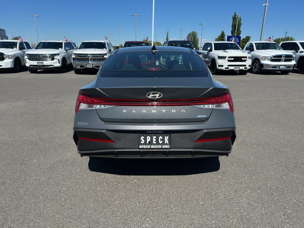 2025 Hyundai Elantra Hybrid Blue