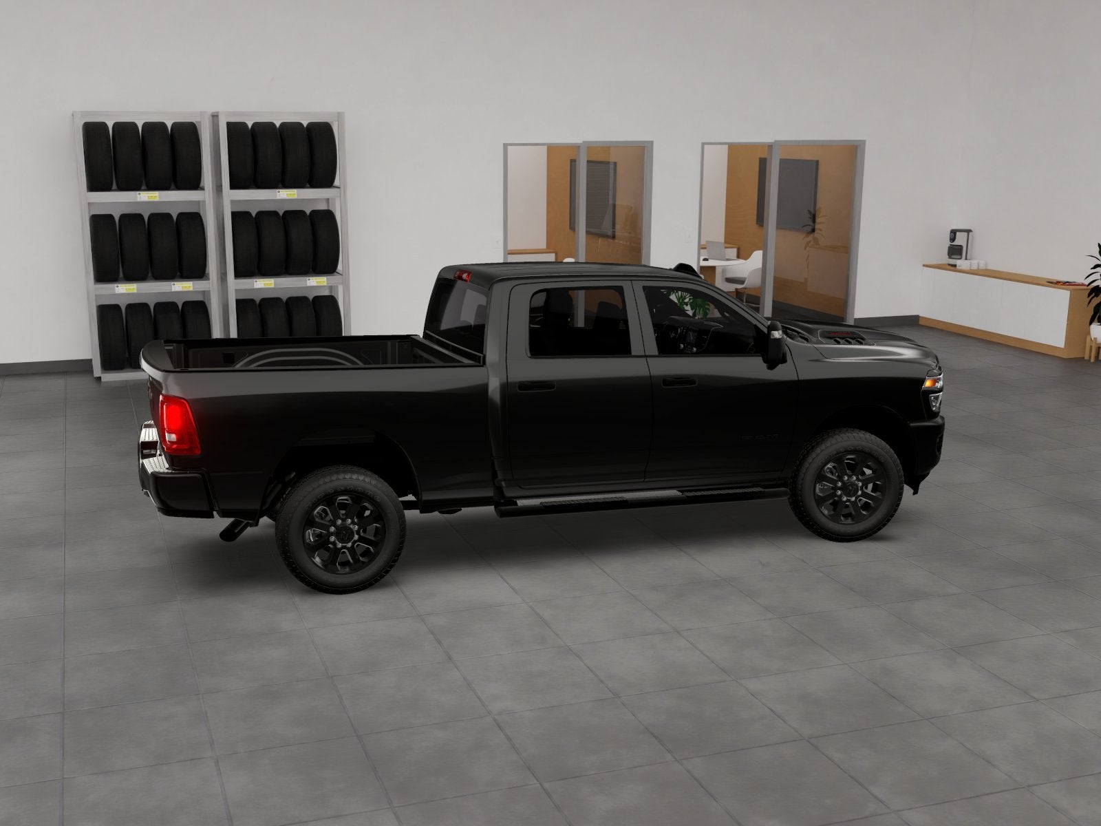 2026 RAM Ram 2500 RAM 2500 BLACK EXPRESS CREW CAB 4X4 6'4' BOX