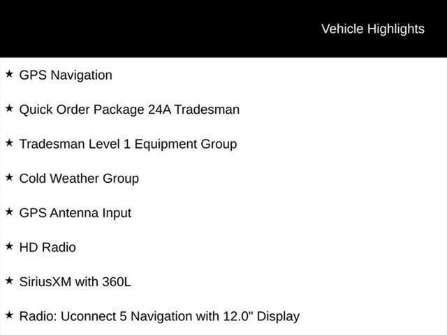 2026 RAM 2500 RAM 2500 TRADESMAN CREW CAB 4X4 8' BOX