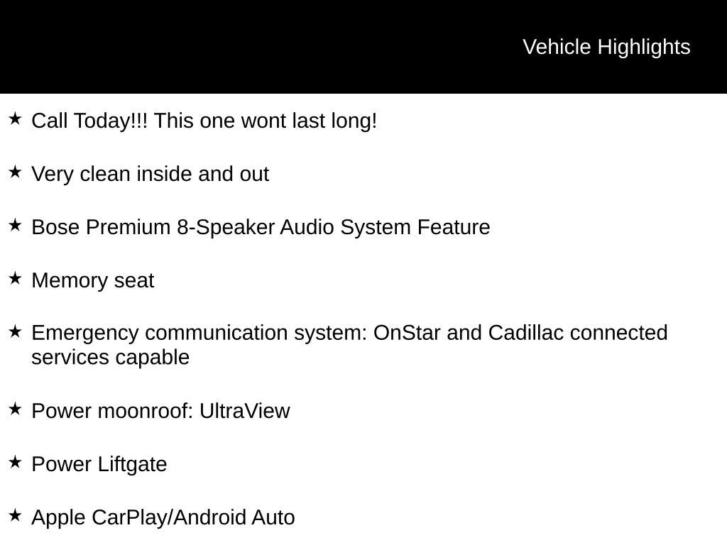 2021 Cadillac XT5 Premium Luxury