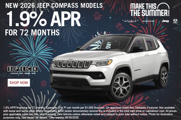 1.9 apr for 72 months jeep compass