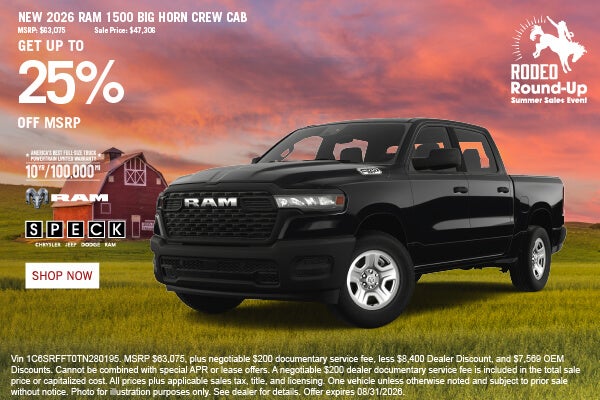 ram 1500 25 percent off msrp
