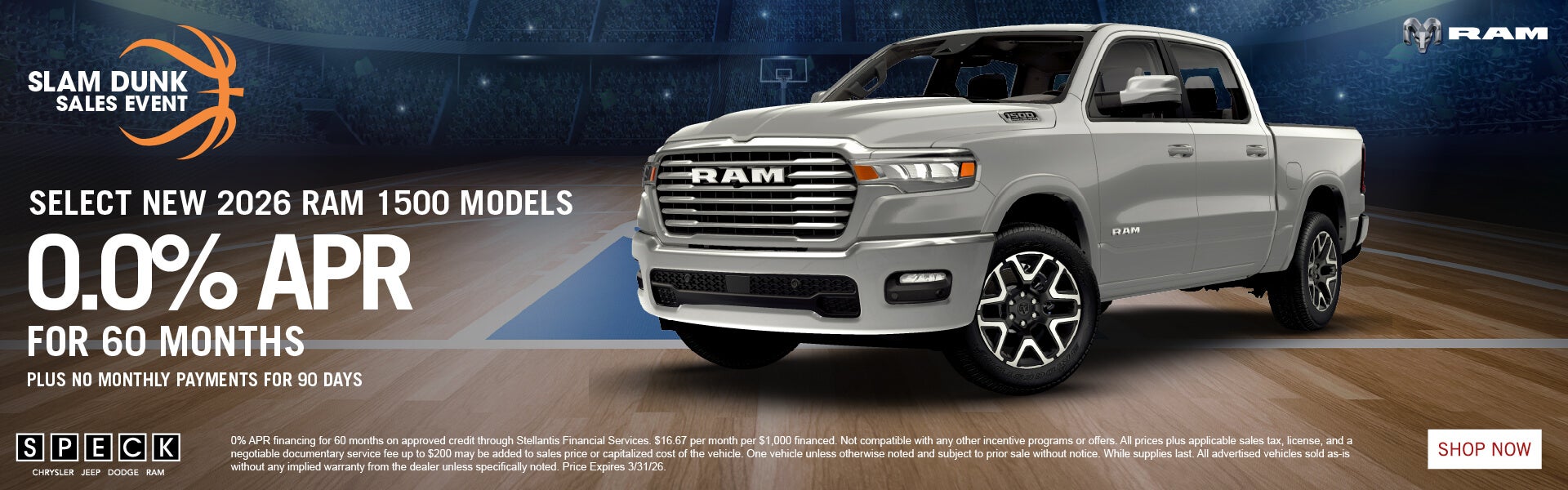 0 apr for 60 months ram 1500