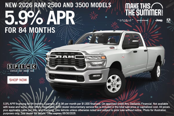 5.9 apr for 84 months ram hd models