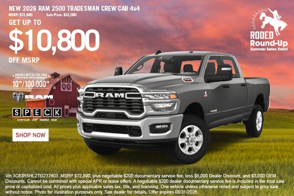 10800 off msrp new ram 2500