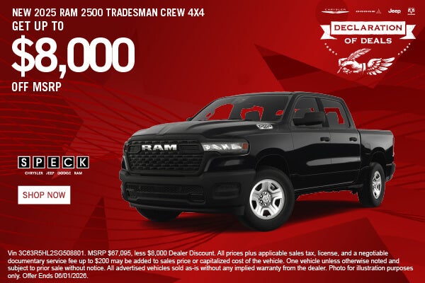 8000 off msrp 2025 ram 2500
