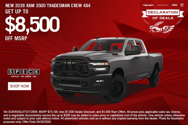 8500 off msrp new ram 3500