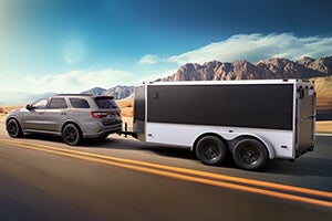 dodge durango pulling trailer