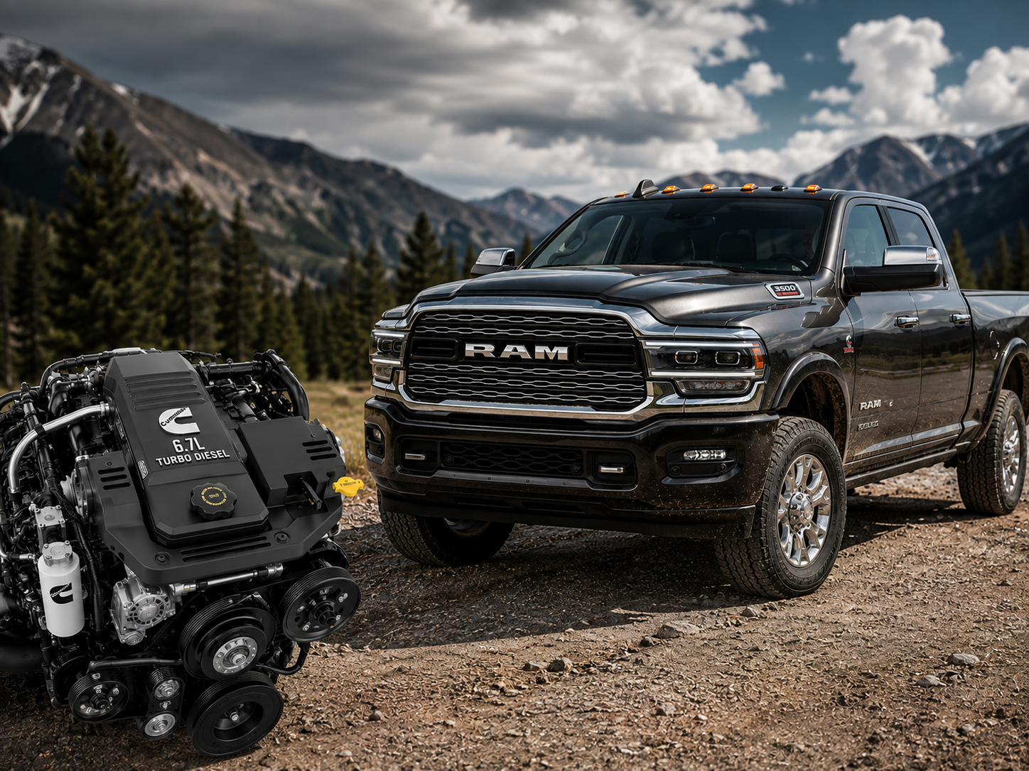 Ram Cummins diesel truck