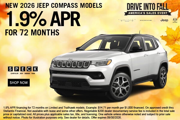 1.9 apr for 72 months jeep compass