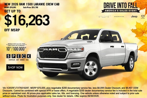 16,263 off msrp new ram 1500